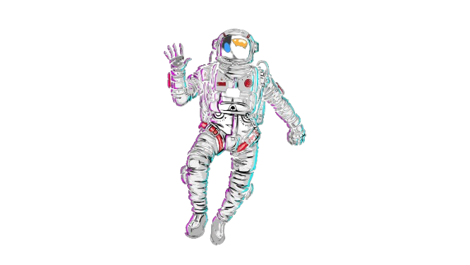 Astronaut Illustration